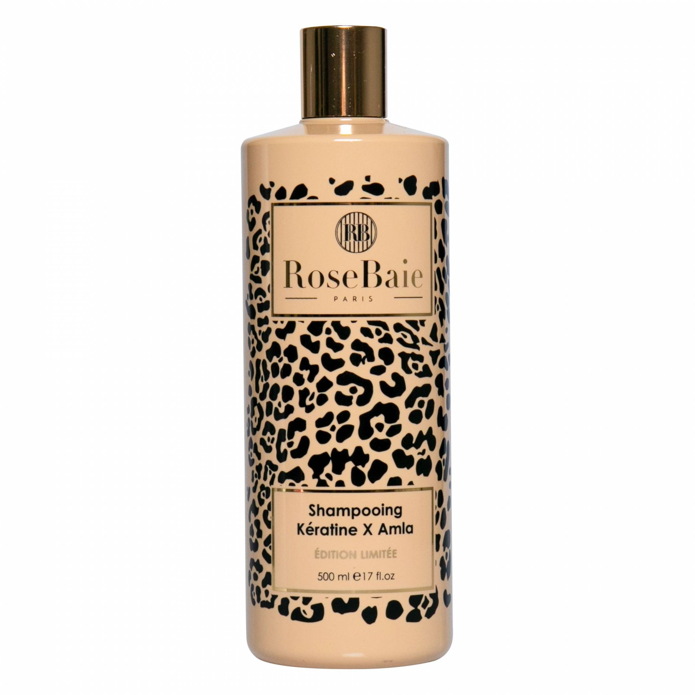 Shampoing à base d'Amla et de Kératine nourrissant Rosebaie disponible dans les boutiques de Nantes
