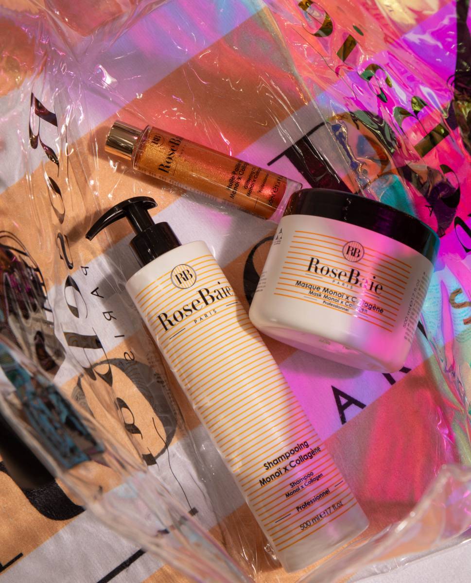 La gamme Monoï Collagène Rosebaie, l’indispensable de l’été